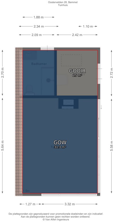 mediumsize floorplan
